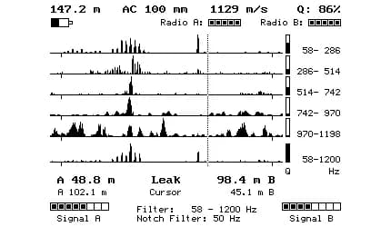 Aquascan 610 – Leakage Noise Correlator 3