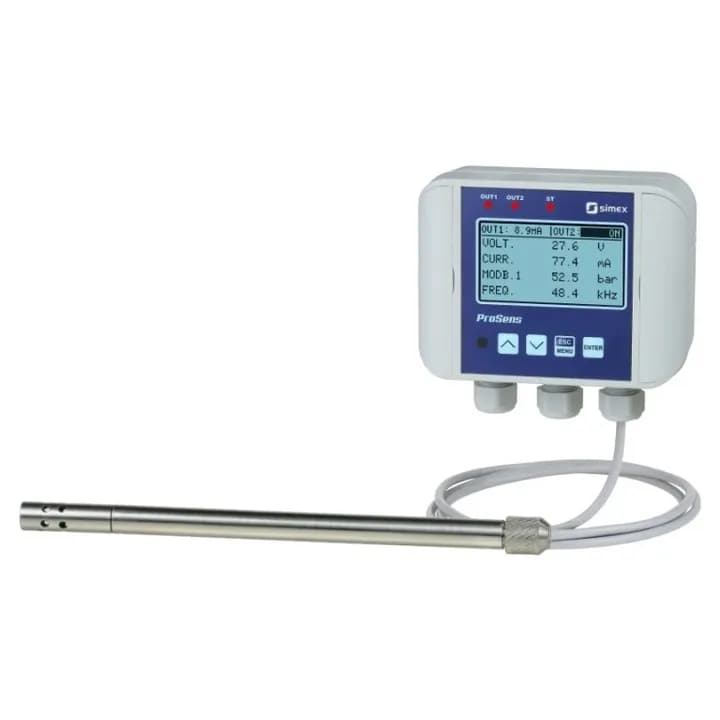 QM-622 – Large Screen Temperature and Humidity Cable Probe