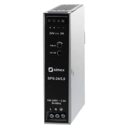 SPS-24/5.0 – AC Universal Input DIN Rail Power Supply
