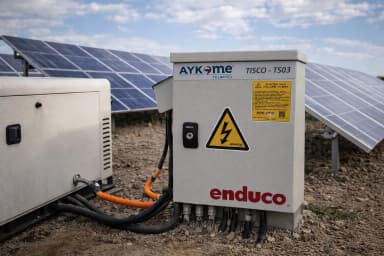 TISCO TS03 - Sensör Grupları için Uzaktan Yenilenebilir Enerji ile Çalışan Silo İzleme Sistemi