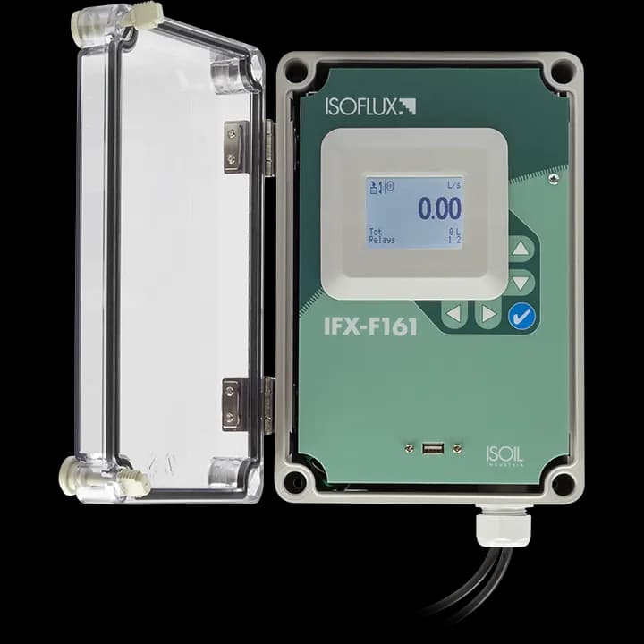 IFX-F161 ISOFLUX - Ultrasonic clamp-on flowmeter for fixed installation 4