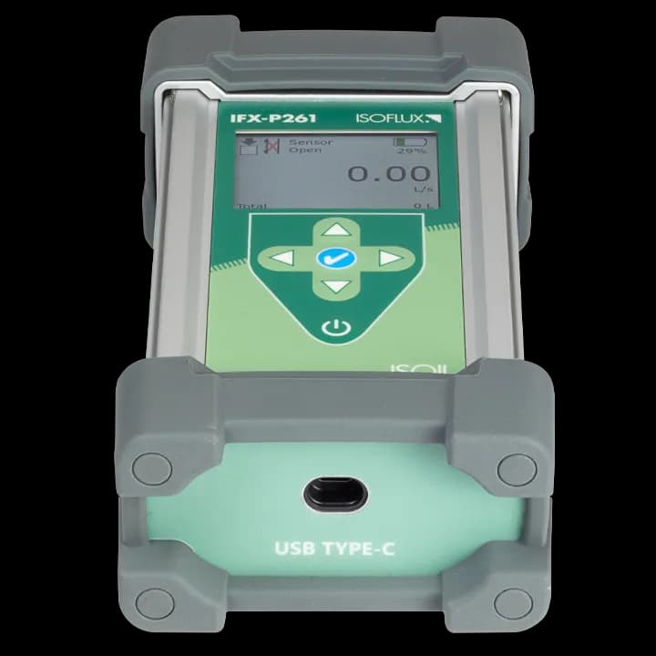 IFX-P261 ISOFLUX - Portable ultrasonic clamp-on flowmeter 2
