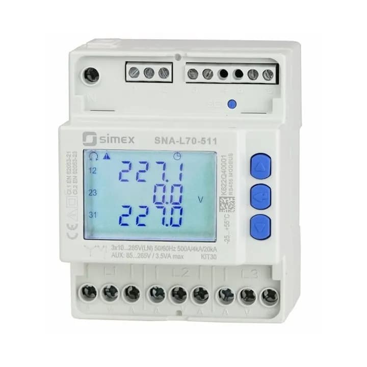 SNA-L70 - Multifunction three-phase meter